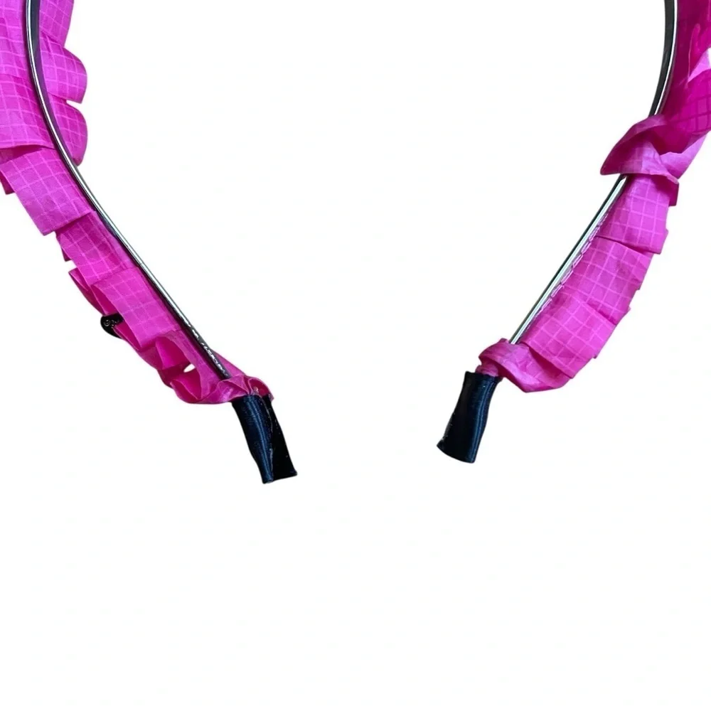 4/$25 Cherie Pink Ruffle Headband